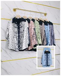 Gambar CRTYM Oneset ym1 motif batik printing kemeja celana panjang #Setelan #tiktokshop #outfit #oneset Baju Setelan Silk Wanita Kulot Atasan Kotak - ivory cream dari yimie.fashion undefined 1 Tokopedia