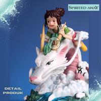 Gambar Statue Action Figure Ghibli Spirited Away Chihiro x Haku & My Neighbour Totoro Umbrella Chikara Studio Design Recast - CHIHIRO X HAKU dari INDOACTIONFIGURE undefined 3 Tokopedia