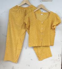 Gambar Setelan Caca Motif Polos Bahan Rayon Grade A Konveksi Langsung Dari Bali Harga Grosir Murah Ukuran Remaja  Kualita Adem Super Bagus dan Nyaman Setrip Lengan pendek Bisa Dicuci Dengan Mesin Polos Baju Celana Panjang - Mocha, All Size dari Rayonbali_NEW undefined 4 Tokopedia