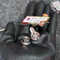 Gambar baut knalpot ,baut gantungan knalpot motor bebek universal L stainless custom handmade slim/datar - BAUT 14 DATAR SLIM dari Duaputramotor_NEW undefined 3 Tokopedia