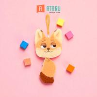 Gambar Ataru Disney Zootopia Gantungan Kunci Nick Wilde Head - Cokelat Keychain Key Holder Key Ring Aksesoris Kunci Gantungan Tas dari Ataru_NEW undefined 1 Tokopedia
