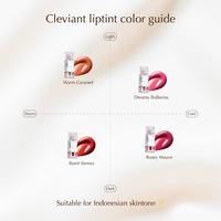 Gambar [NEW LAUNCH] CLEVIANT - Liptint Crystal Glazy Tint Cover Bibir Gelap | Lip Stain | Melembabkan - Dreamy Ballerina dari DMARIA STORE 2 undefined 4 Tokopedia
