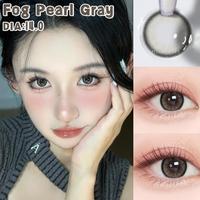 Gambar Mystic Eyes Fog Pearl Gray Brown 14.0mm [minus0-6.00] Contact lens Soflen Lensa Softlen - Fog Pearl Gray, 0.00（normal） dari mysoftlens.id undefined 1 Tokopedia