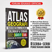 Gambar BUKU ATLAS INDONESIA DAN DUNIA (38 PROVINSI) dari forumedukasi undefined 2 Tokopedia