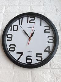 Gambar jam dinding model bulat polos 177/199 uk. 31cm - MR>E - PTH dari Mr Electro ID undefined 5 Tokopedia