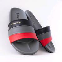 Gambar HIRAGANA Sendal Selop Pria Sandal Slip On Anti Licin Nyaman Dipakai Harian dan Formal Saitama Series - Grey Red, 44 dari Hiragana Footwear undefined 5 Tokopedia