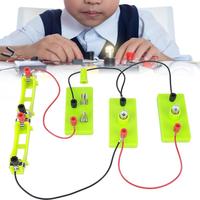 Gambar Mainan Edukasi Rakitan Mainan Edukasi Sains Rangkaian Eksperimen Diy Praktek Rangkaian Listrik Anak-anak Belajar Tentang Rangkaian Seri Dan Paralel Mengandung 2 Baterai COD Plastik - set  dari PTGMALL undefined 3 Tokopedia