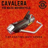 Gambar Knalpot standar racing vario ORIGINAL CAVALERA for Racing MIO J MIO M3 MIO SOUL MIO SPORTY MIO OLD NEW new series  STD NON SS PRO FULLSYSTEM Motor Asli Foto Asli Foto - MIO J dari Cavalera Original Product undefined 3 Tokopedia