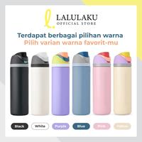 Gambar Botol Tumblr Tumbler Termos Owala FreeSip 24 Oz 710 ML 19 Oz 560ml Termos Tahan Panas Dingin - Putih, 710ml (24oz) dari Perabot10 undefined 2 Tokopedia