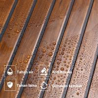 Gambar Home Decor - Wood Panel Dekorasi Rumah WallPanel Dinding Kayu Dekoratif 2.9 Meter Bahan Komposit Echo Wood - A100-1 (290x30CM) dari Home Decor Indo undefined 5 Tokopedia