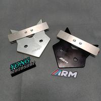 Gambar Dudukan Plat Nomor Depan ARM Full CNC Yamaha Aerox 155 Arumi - Silver dari YongMotoshop undefined 2 Tokopedia