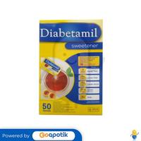 Gambar DIABETAMIL SWEETENER 1 GRAM BOX 50 SACHET dari Apotek Mitra Perintis Kota Medan by GoApotik undefined 2 Tokopedia