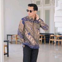 Gambar KASTARA KEMEJA BATIK PRIA LENGAN PANJANG REGULERFIT LAPIS FURING BAHAN KATUN PREMIUM SOLO - kemeja, S dari BATIKMELIASTORE undefined 2 Tokopedia