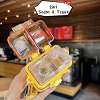 Gambar Botol Minum Anak Dual 2 in 1 580 ML Karakter Melody Kuromi Sanrio Cinamonroll Minuman Sedotan 8808 BPA FREE - Ungu dari BUNDA BUNDI SHOP undefined 4 Tokopedia