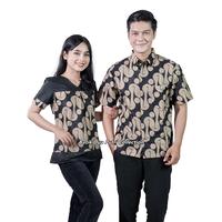 Gambar Couple Batik Moden fashion Batik Wanita Dan Batik Pria Model Terbaru By Batik Dua Putri Collection Baju Panjang Tangan Atasan Pasangan Katun Keluarga Sarimbit Pendek Setelan - PRIA, M dari batikduaputriasli undefined 1 Tokopedia