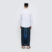 Gambar Sarung ATLAS Premium 735 Kembang Warna Navy - Navy dari Sarung Atlas undefined 2 Tokopedia