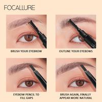 Gambar [Focallure] Waterproof Long Lasting Eyebrow Pencil - #01 Dark Gray dari Lexon Beauty undefined 4 Tokopedia