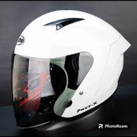 Gambar Helm MLA J5 JP 15 RR Original 100% SNI GUNMET Helmet - PUTIH, M dari NOVITA HELMET SHOP undefined 4 Tokopedia
