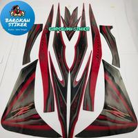 Gambar Striping Stiker Polet motor yamaha jupiter z new robot merah hitam 2010 2011 list body standar berkualitas termurah Barokah Sticker - As picture show dari Barokah Striping undefined 1 Tokopedia