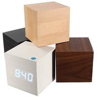 Gambar Jam Estetik /Digital Wood Smart Alarm Clock/ Jam Meja Kayu Digital Led - Putih dari Vidici Store undefined 5 Tokopedia
