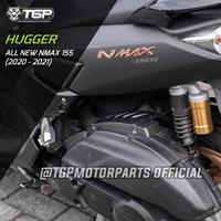Gambar Aksesoris Variasi Spakbor Kolong Hugger New Nmax 155 2020 Connected - HItam dari TGP Motorparts undefined 5 Tokopedia