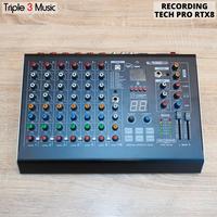 Gambar Recording tech RT Pro RTX8 PRO RT X8 8 channel USB MIXER AUDIO ORI dari Triple3music undefined 2 Tokopedia