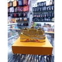 Gambar Name card motif khas Aceh / tempat kartu nama khas Aceh / hiasan meja motif khas Aceh dari Oleh Oleh Aceh_NEW undefined 2 Tokopedia