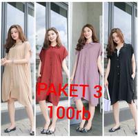 Gambar PROMO PAKET LULA HOMEdress 100 % KATUN LD 120 FULL KANCING BUSUI | DASTER bumil wanita Dress Ibu Menyusui Polos tersedia banyak warna - MAROON HITAM NAVY dari nascollection.id undefined 1 Tokopedia