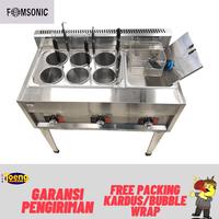 Gambar KOMPOR USAHA MIE AYAM+PENGGORENGAN AYAM / GAS FRYER+NOODLE COOKER GZM-316F FSN - GZM-316F FSN dari TOENG MARKET TIDAR undefined 5 Tokopedia