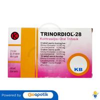 Gambar TRINORDIOL BOX ISI 56 TABLET dari Apotek Kosambi By GoApotik undefined 2 Tokopedia