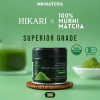 Gambar Upper Ceremonial Matcha Powder - Hikari Superior Grade - Matcha Bubuk Priginal -  Natsora Pure Matcha Organik Gunung Ting - Kemasan Box & Tin - gi - Mori 30g / Tin dari UamStore undefined 1 Tokopedia