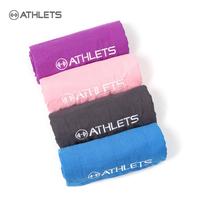 Gambar ATHLETS Yoga Towel Handuk Yoga Anti Slip Silicone Dots - Pink dari Athlets undefined 4 Tokopedia
