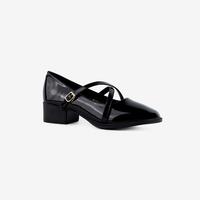 Gambar Lawrensia Zoya - Sepatu Heels Mary Jane Wanita Basic Glossy 4,5 Cm Kasual - 6068-2 - Apricot, 37 dari Lawrensia_NEW undefined 5 Tokopedia