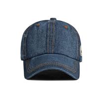 Gambar Baseball cap : DENIM CAP - Topi Baseball Topi Pria Topi Wanita - BLACK dari Toko1973 undefined 4 Tokopedia