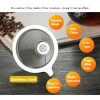 Gambar OHFIN Coffee Maker Pot V60 Drip Kettle Teko Kopi 200ml with Filter - SE112 - 400ml dari Waroeng Modem_NEW undefined 2 Tokopedia