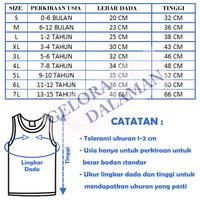 Gambar 6Pcs Singlet Anak Kusus Warna Umur 1 6 8 10 12 15 Tahun Kaos Dalam Jumbo Anak Laki Dan Perempuan - 6Pcs, S-6Pcs dari GELORA DALAMAN undefined 2 Tokopedia