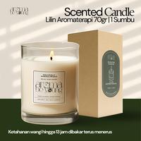 Gambar Heavenly Matcha Scented Candle Premium 100% Soy Wax | Lilin Aroma Terapi Lilin Wangi Aromatherapy 70gr | Matcha, green tea, teh hijau jepang  pengharum ruangan kamar toilet pewangi ruangan grass seaweed notes earthy sweet dari Aroma Be Young undefined 2 Tokopedia