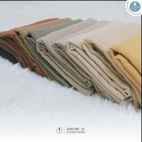 Gambar Bella Square Hijab Segiempat Bahan Polycotton warna coklat coksu hazelnut cream milo murah nyaman - Latte dari Winscarf.id undefined 4 Tokopedia