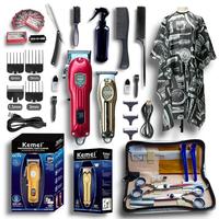Gambar SATU PAKET ALAT CUKUR LENGKAP ORIGINAL KEMEI || BARBERSHOP/SALON/USAHA PANGKAS RAMBUT tidak tanpa kabel mesin - GOLD dari indo.teknik undefined 2 Tokopedia