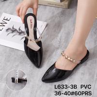 Gambar Sepatu Sandal Wanita Slip On Manik Korean New Commers Balance 633-3B - Hitam, 36 dari toko sendal bahagia undefined 1 Tokopedia
