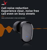 Gambar ORIGINAL TWS SAGE G02 Headset Bluetooth Headphone Earphone Full Bass Stereo Wireless Earphone TWS kualitas premium LED With Mic Headphones Handset HiFi Stereo Earbud Power Bank  Tahan Air  ORI - SILVER dari SAGE STORE ID undefined 5 Tokopedia