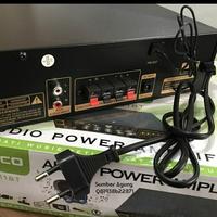Gambar Audio Power Amplifier Ampli Fleco SC-111BT - Fleco Amplifier Bluetooth Mini SC 111BT Stereo Karaoke - AMPLIFIER RUMAH - AMPLI BLUETOOTH - AMPLIFIER MURAH SC111BT ~ PREMIUM AUDIO dari Premium Audio Store undefined 4 Tokopedia