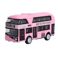 Gambar Mainan Diecast Mobil Bus Modern City Miniatur Bis Tingkat Double Decker ar project miniatur bus - Merah Muda dari KutakKutik undefined 3 Tokopedia