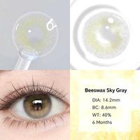 Gambar ❤ YUKI Manado ❤ Mysticeyes Softlens normal  & Airsoftlens Banyak Variant - Bees Wax Sky Gray dari Yuki Beauty Co undefined 2 Tokopedia