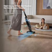 Gambar Deerma VX200 22Kpa Wet and Dry Cordless Vacuum Mop Scrubber Washer | Hot Water Antibacterial | Self Cleaning | Edge Cleaning - vx200 dari DEERMA.Vacuum.Store undefined 5 Tokopedia