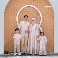 Gambar Yobebee SWARNADIPA SERIES BLUSH PINK Family Set Couple Baju Lebaran Sarimbit Keluarga Muslim - KEMEJA ANAK M dari yobebee undefined 1 Tokopedia