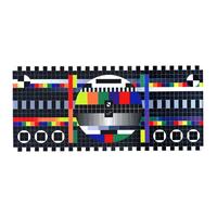Noir x Isha Hening Test Card Cloth Gaming Mousepad Deskmat Extended Size - foto 2
