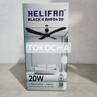 Gambar [COD] Arashi Helifan Black II BHF04 35 35w 35watt / Kipas Angin Gantung / Kipas Ceiling Fan - HeliFan Black 35Watt dari TOKO CMA undefined 4 Tokopedia