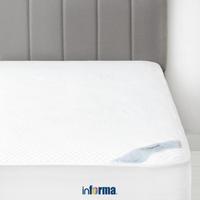 Gambar Informa Sleep 120X200 cm Pelindung Kasur Tencel Sandwich - Putih Mattress Protector Penutup Atas Kasur Alas Matras Pelindung Tempat Tidur dari Informa Indonesia undefined 1 Tokopedia