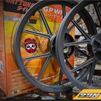 Gambar Velg DAYTONA ORIGINAL GP WHEEL Grey 160 185 Ring 17 Cakram Tromol Yamaha Honda Suzuki Rx King F1ZR Jupiter Supra Revo Satria F150 Shogun - SINGLE DISC CAKRAM dari 29N PART KING undefined 3 Tokopedia
